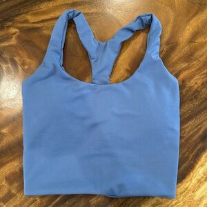 Bombshell Sportswear Ultimate Tank Bra-Denim Blue